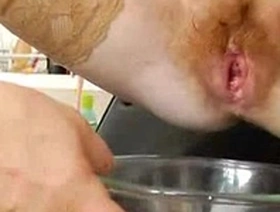 Madam gyno in addition to a redhead bitch