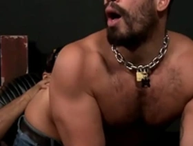 Nasty hunks have anal