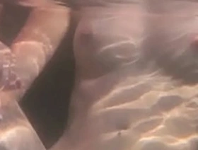 Lesbian teen gets oral