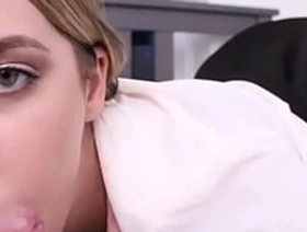 Young mommy kimber lee mouth fucks her step-son