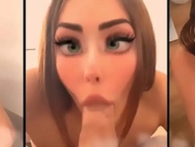Daddy's hentai princess - cute ahegao girl swallows - shaiden rogue