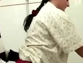 Young German step-son seduces mother in the bathroom