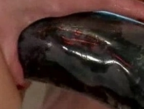 Lesbian women use butt plugs and fists for intense anal and lesbian sex