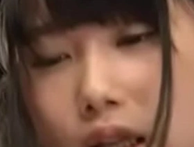 Amusing Japanese woman indulges in sensual activities