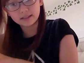 Harriet Sugarcookie's recent vlog featuring a threesome with Mitsuko Doll, featuring amateur, busty, geeky, and sexy elements