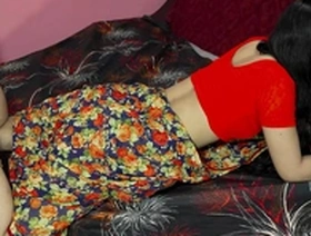 Desi aunty's hot encounter with husband's friend in homemade video