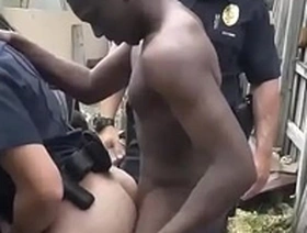 Mature male cops fucking gay serial tagger gets caught in the act
