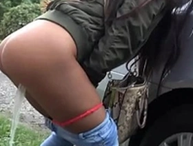 Threesome Sex on Public