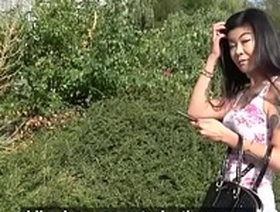 Public agent hot asian chick akasha coliun loves girthy cock fuck