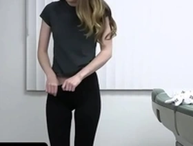 Beautiful teen agrees to let her doctor do whatever he wants as long as he keeps it secret