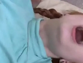 Lovable college girl gets tempted and shagged by aged schoolteacher