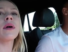 Almost caught old people walked by while black dude fucks me in his car chrystal sinn full scene - missdeep com