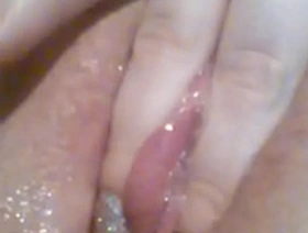 Rubbing my wet pussy