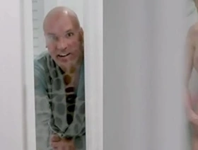 Milf katie monroe catches big dick neighbor spying on her