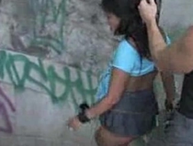 Hot black yasmin publicly humiliated & fucked