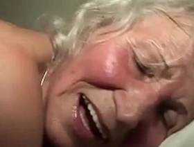 Extreme horny 76 years old granny rough fucked
